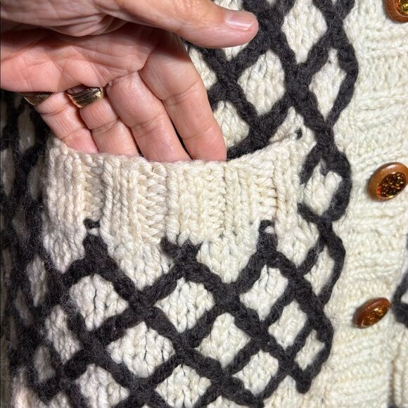 Tory Burch Kendra 100% Wool Cardigan - Picture 10 of 16